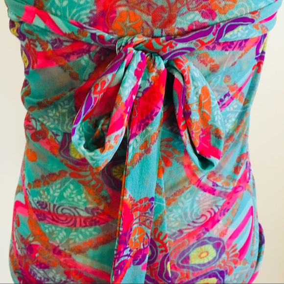 Beautiful Nylon Po Summer Top - Picture 3 of 7